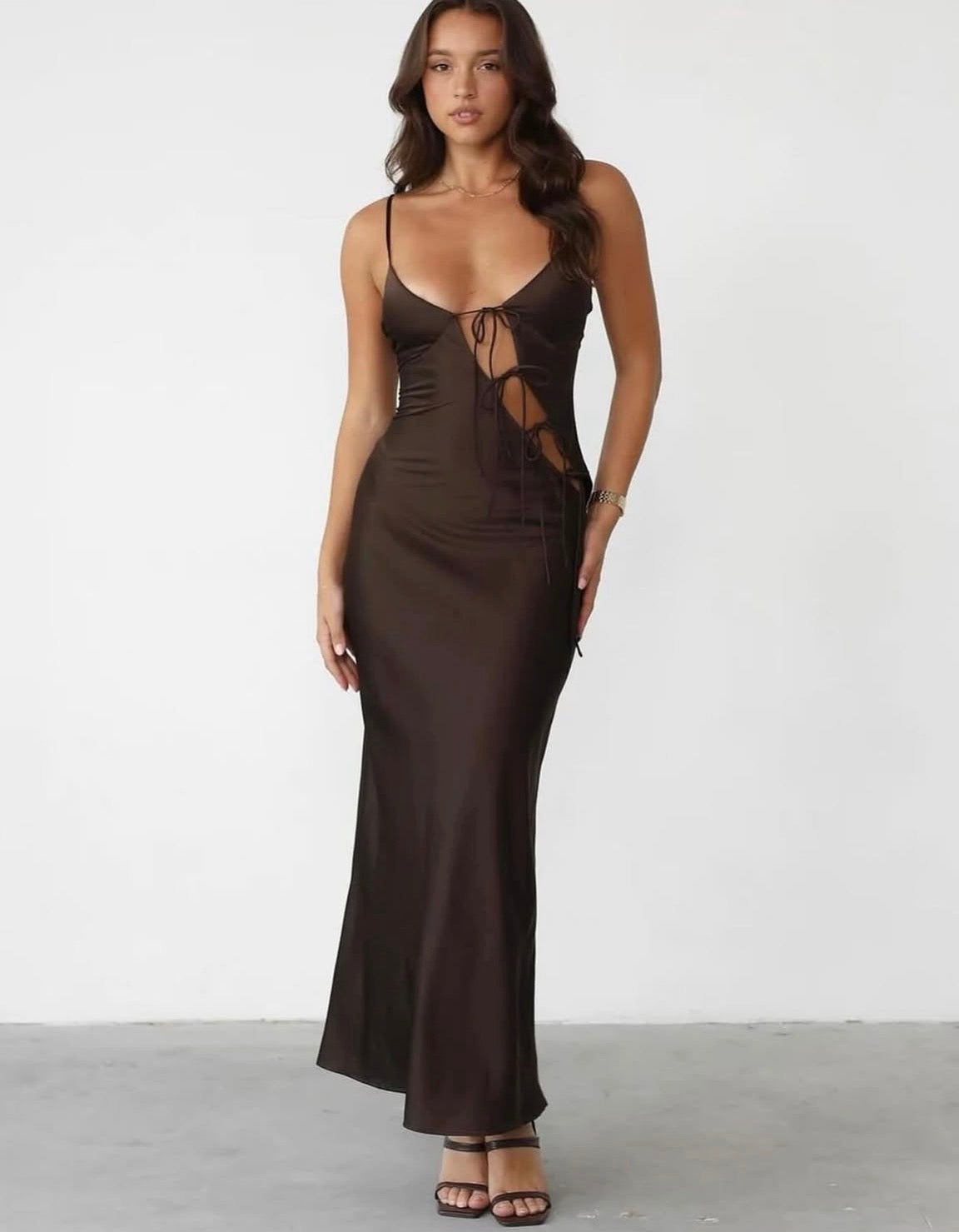 All About A Girl Maxi in Brown