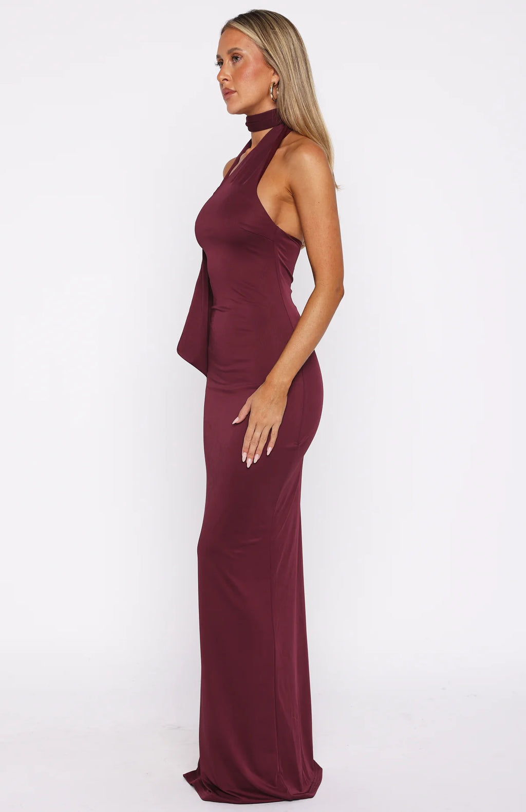 Sugar High Maxi in Maroon