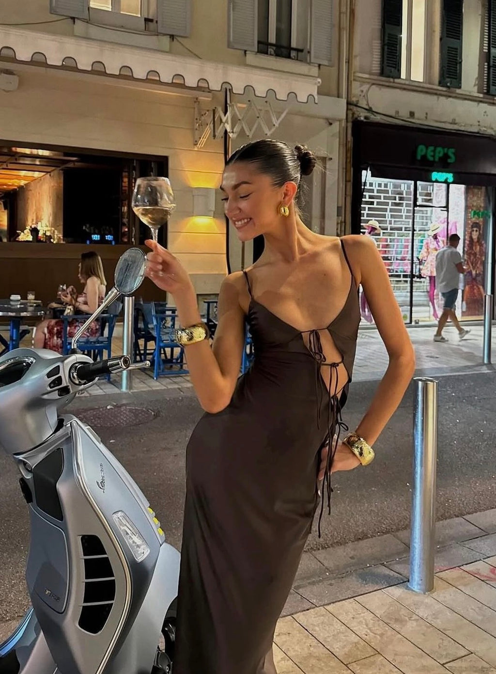 All About A Girl Maxi in Brown