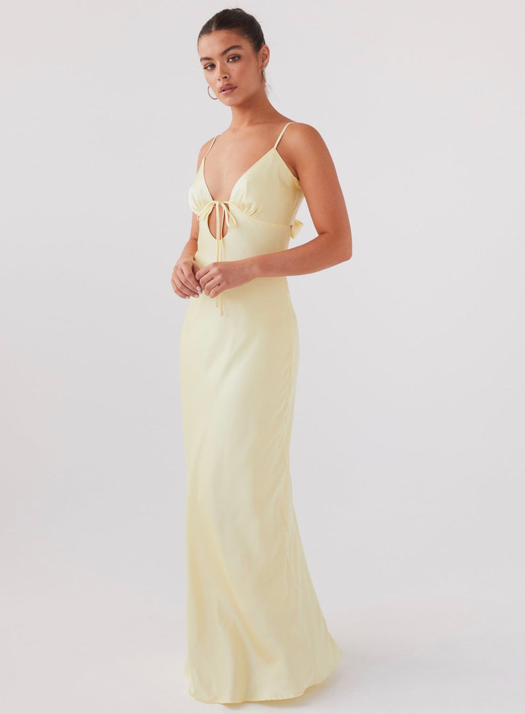 Flora Maxi in Yellow