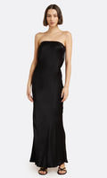 Moondance Strapless Maxi in Black