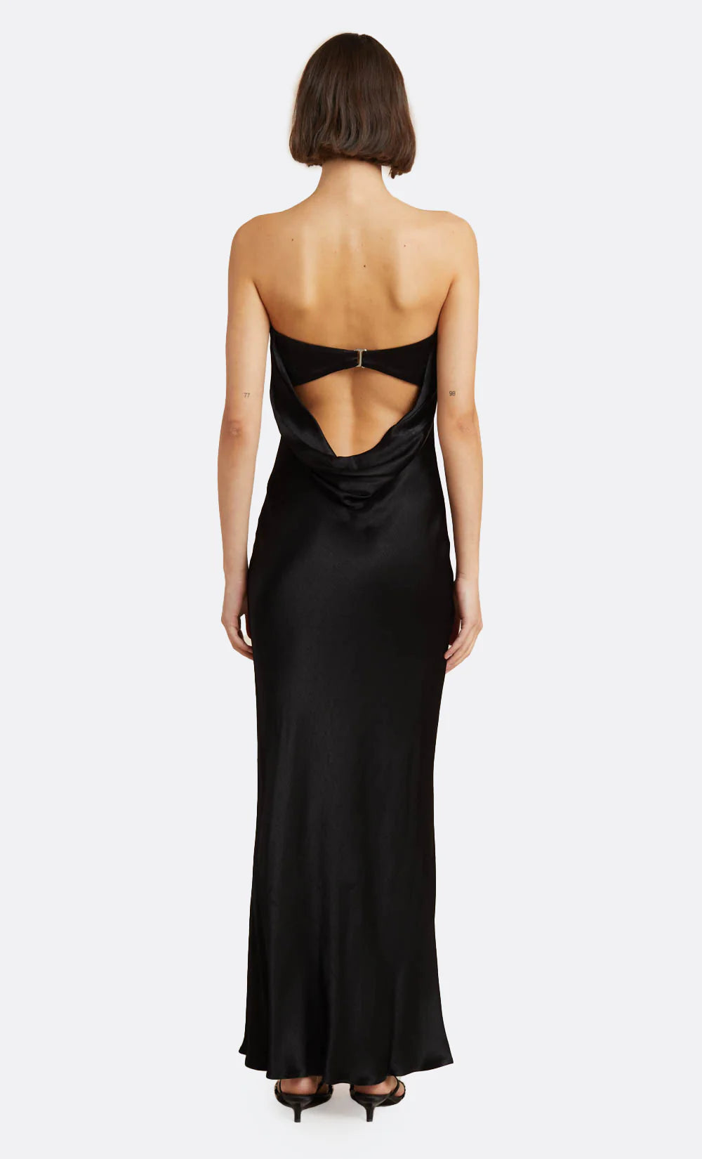Moondance Strapless Maxi in Black