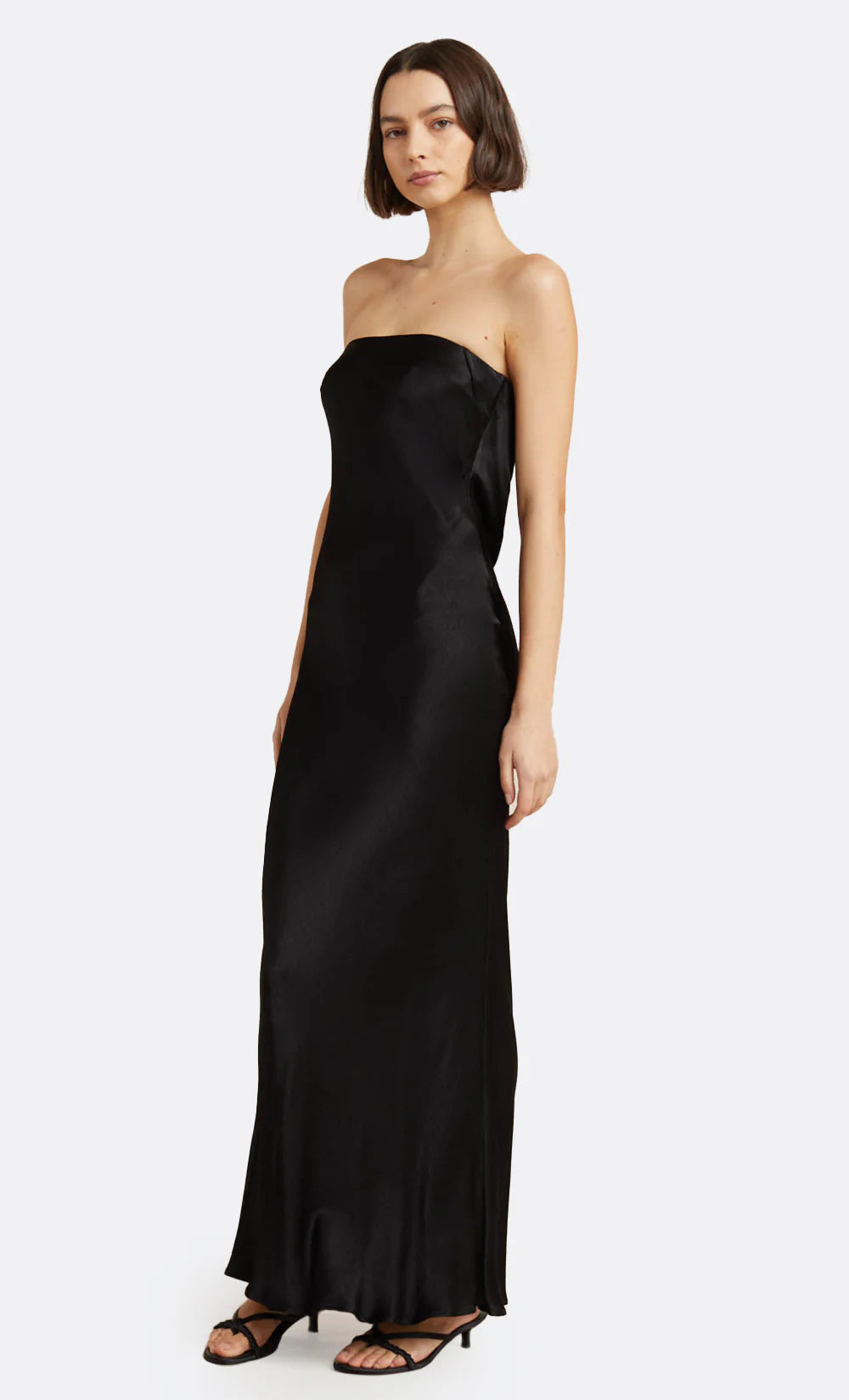 Moondance Strapless Maxi in Black