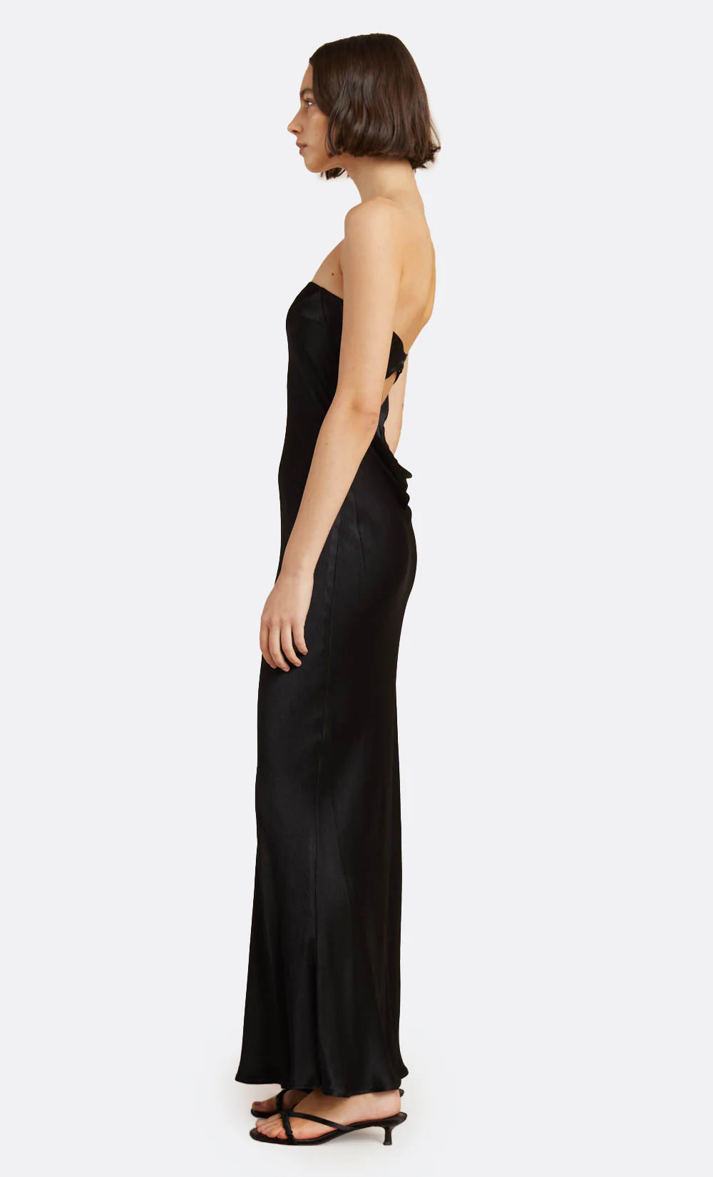 Moondance Strapless Maxi in Black