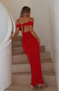 Truth Over Lies Maxi in Cherry
