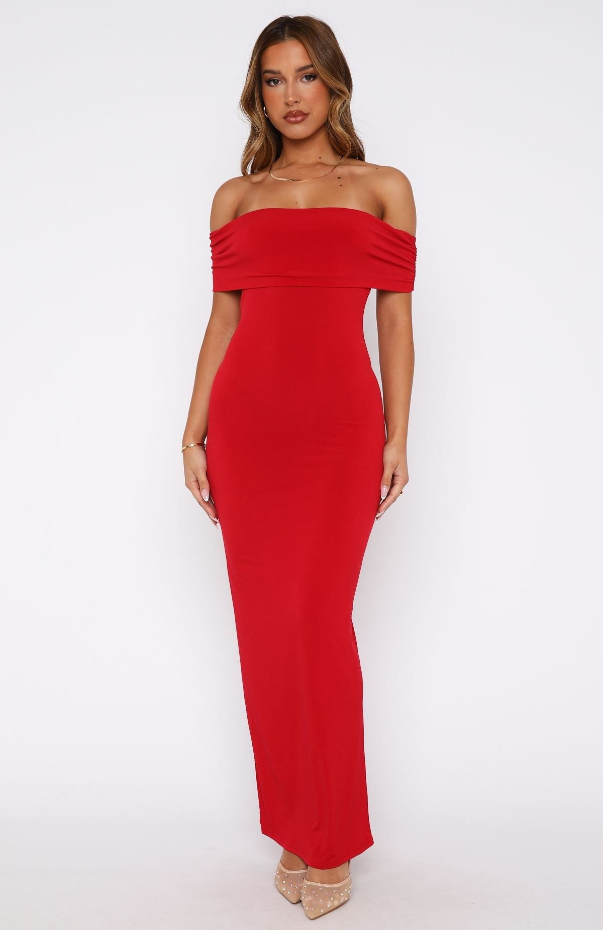 Truth Over Lies Maxi in Cherry