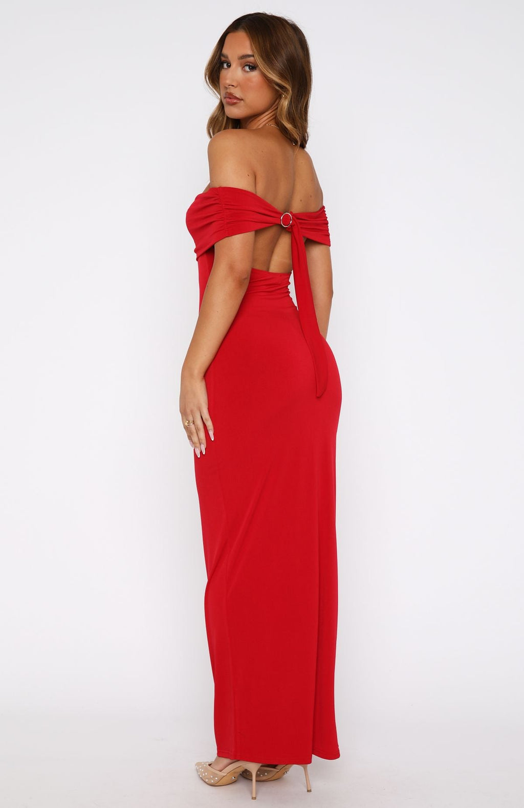 Truth Over Lies Maxi in Cherry