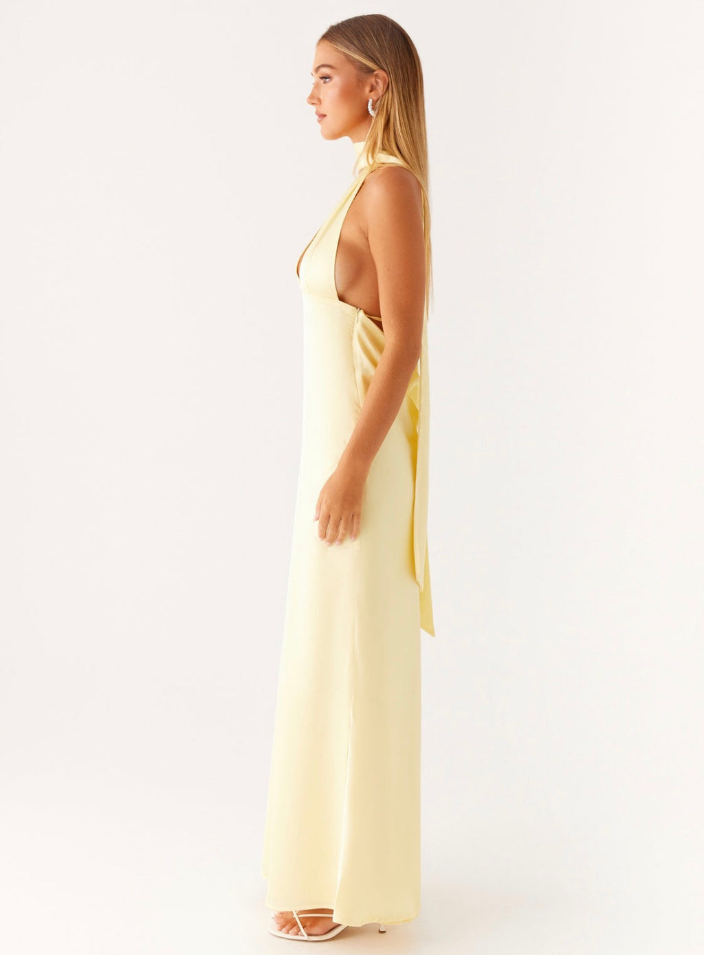 Alicia Halter Maxi in Yellow