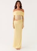 Emery Maxi in Yellow