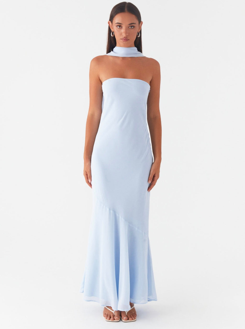 Under The Pagoda Maxi in Baby Blue