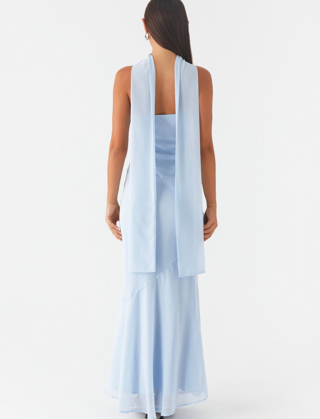Under The Pagoda Maxi in Baby Blue