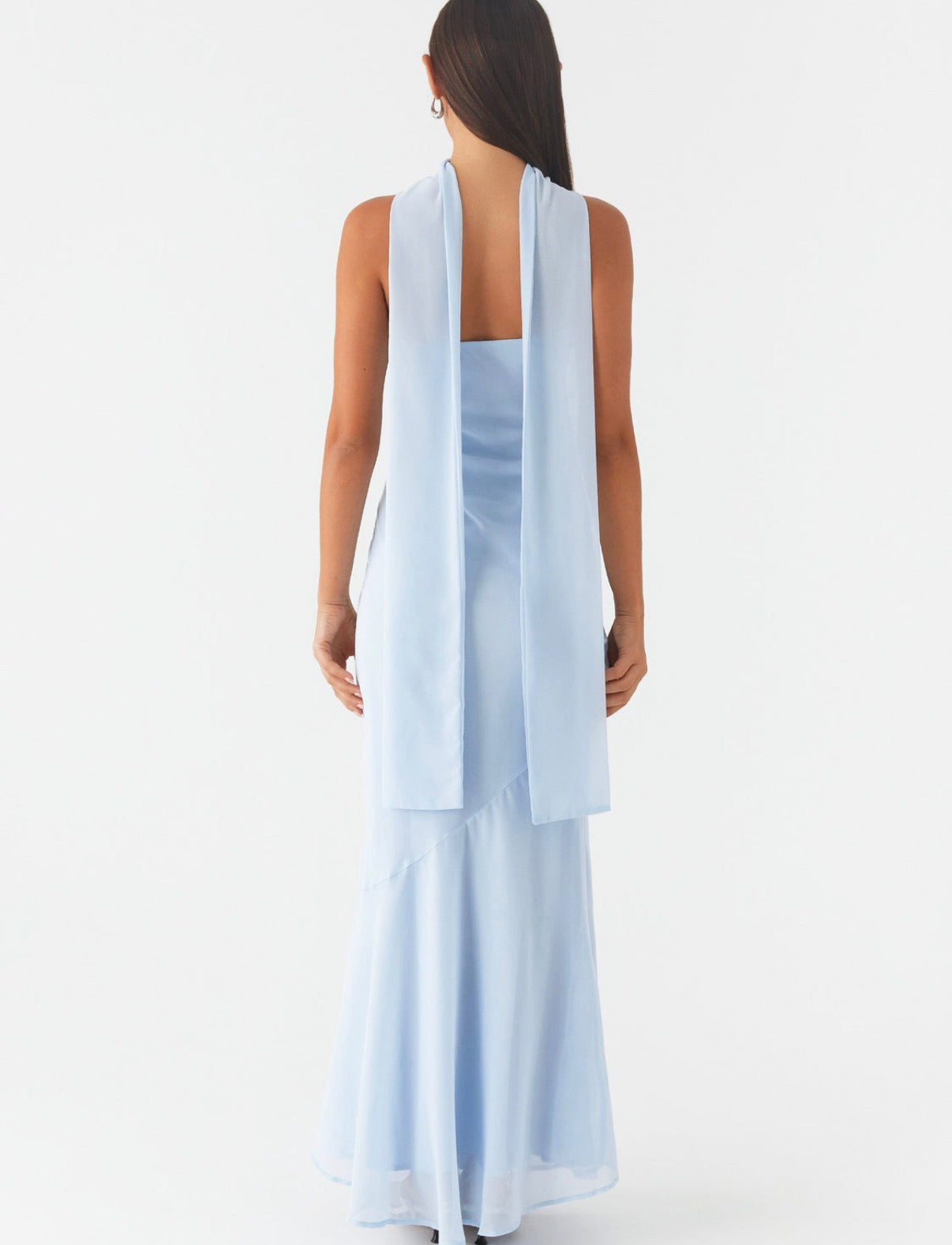 Under The Pagoda Maxi in Baby Blue
