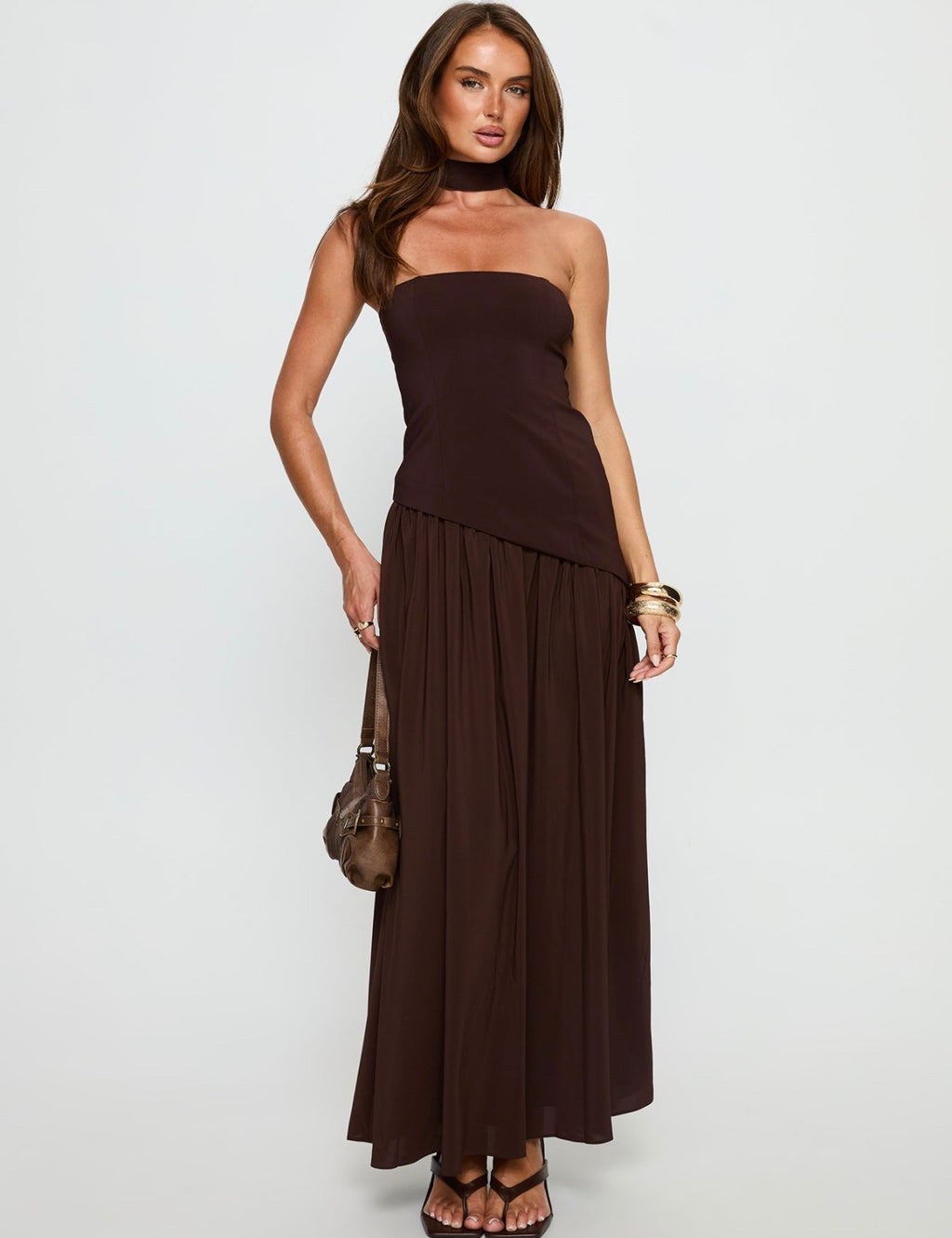 Odela Maxi in Brown