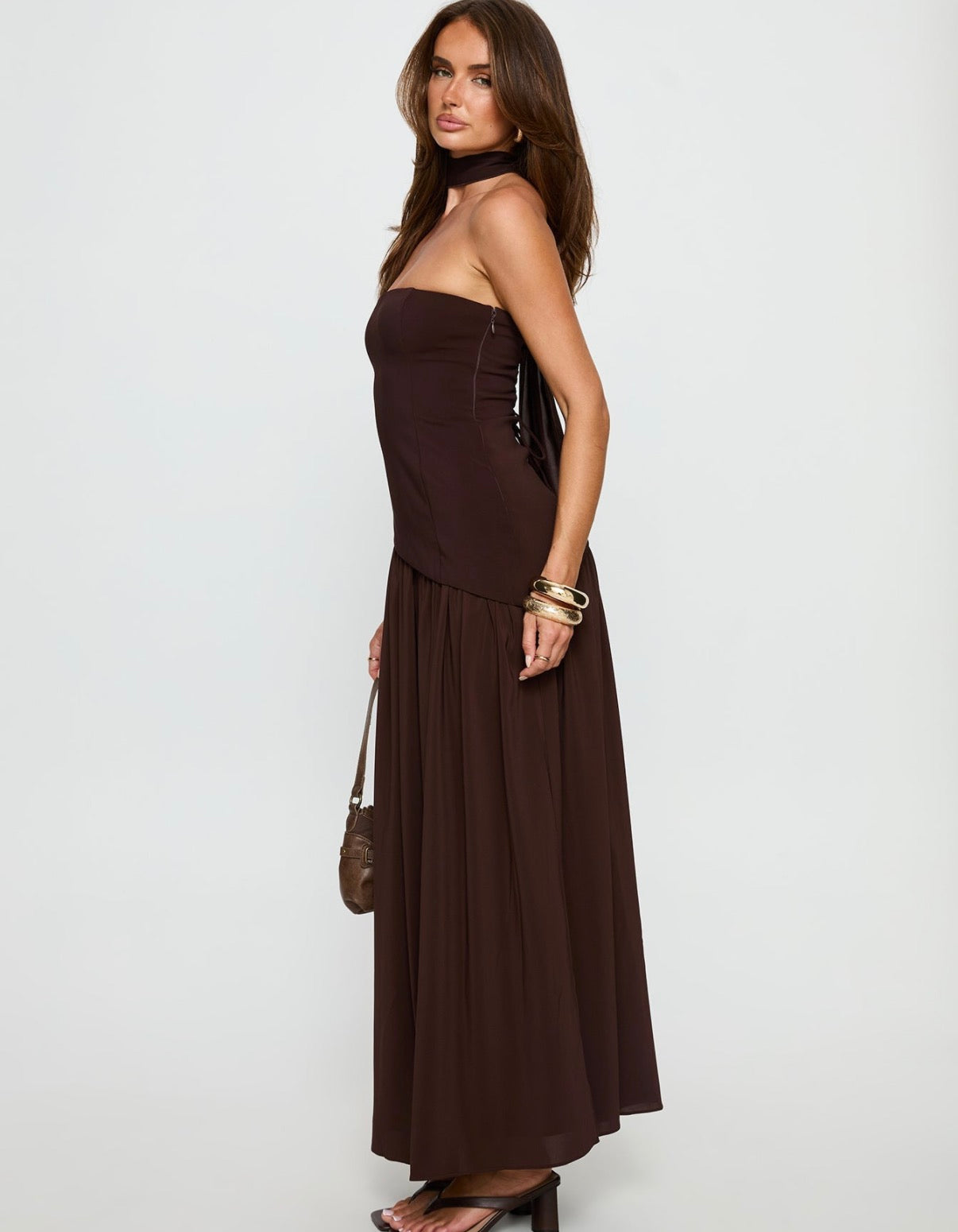 Odela Maxi in Brown