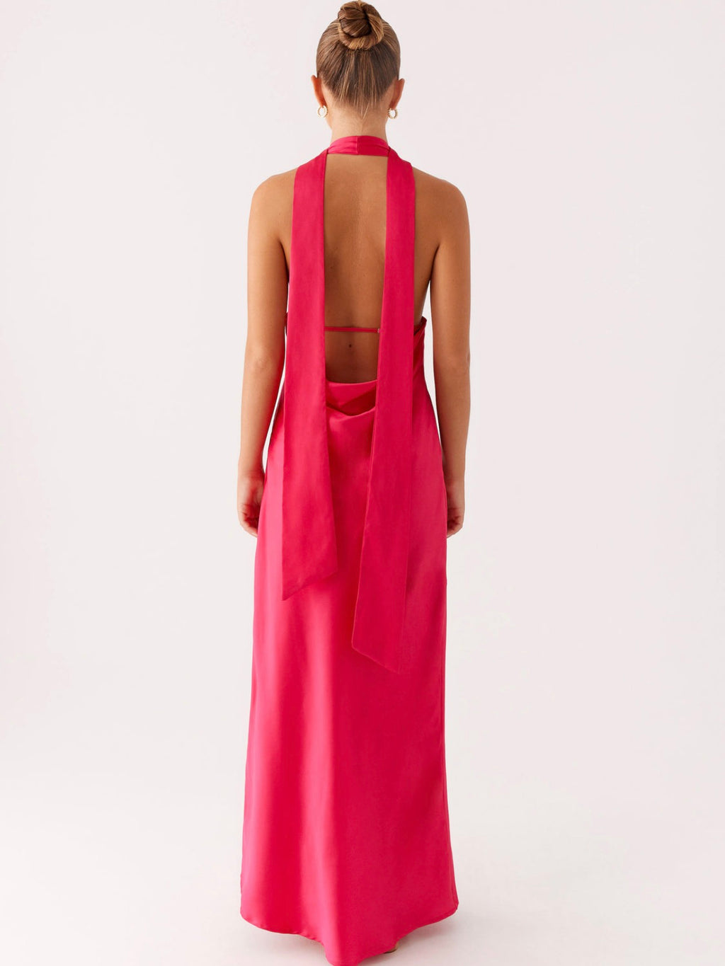 Alicia Halter Maxi in Pink