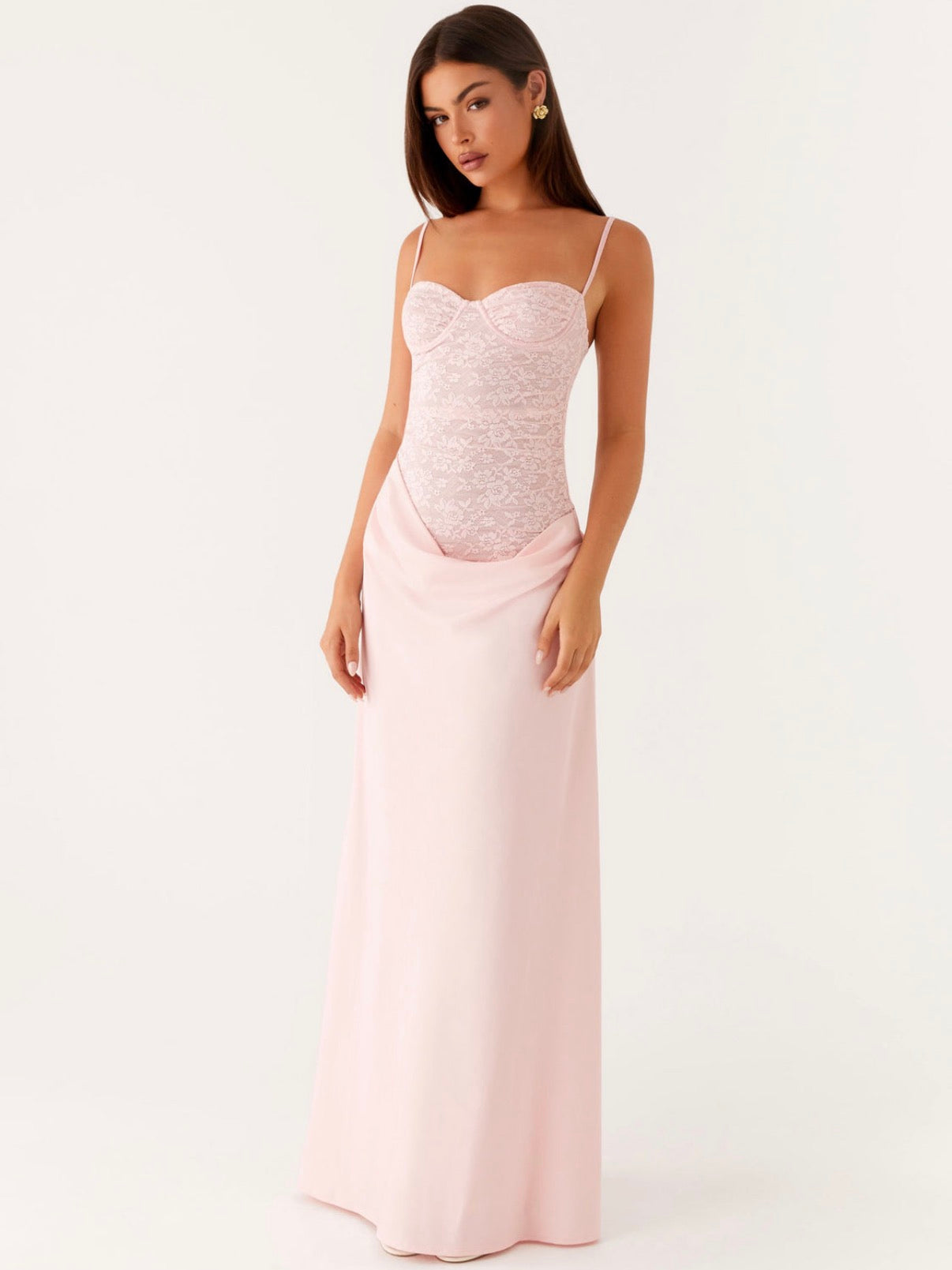 Romy Maxi in Baby Pink