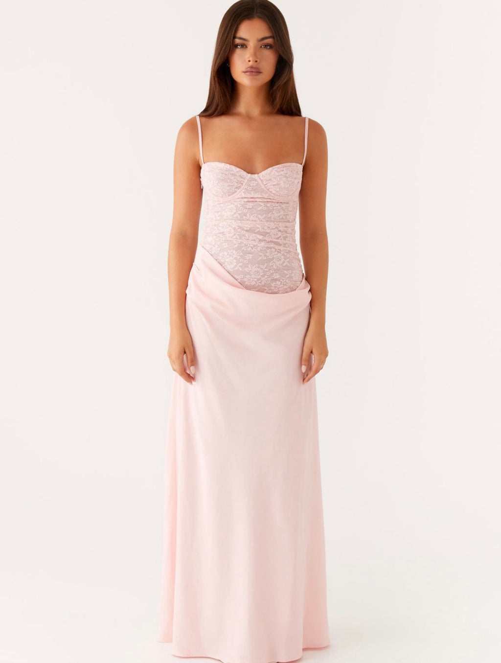 Romy Maxi in Baby Pink
