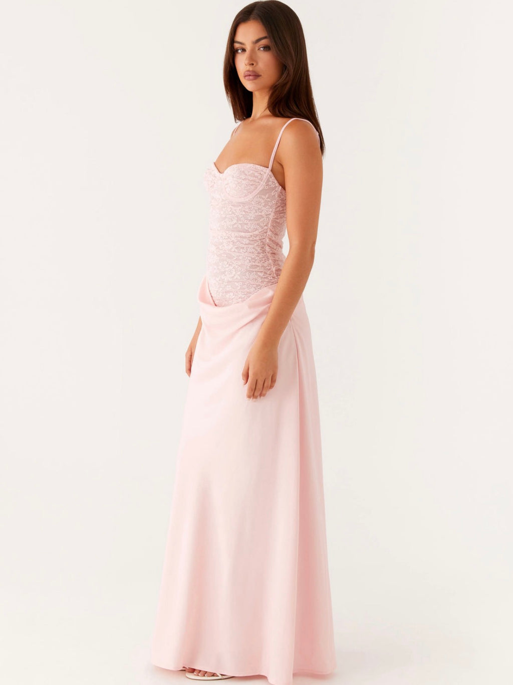 Romy Maxi in Baby Pink