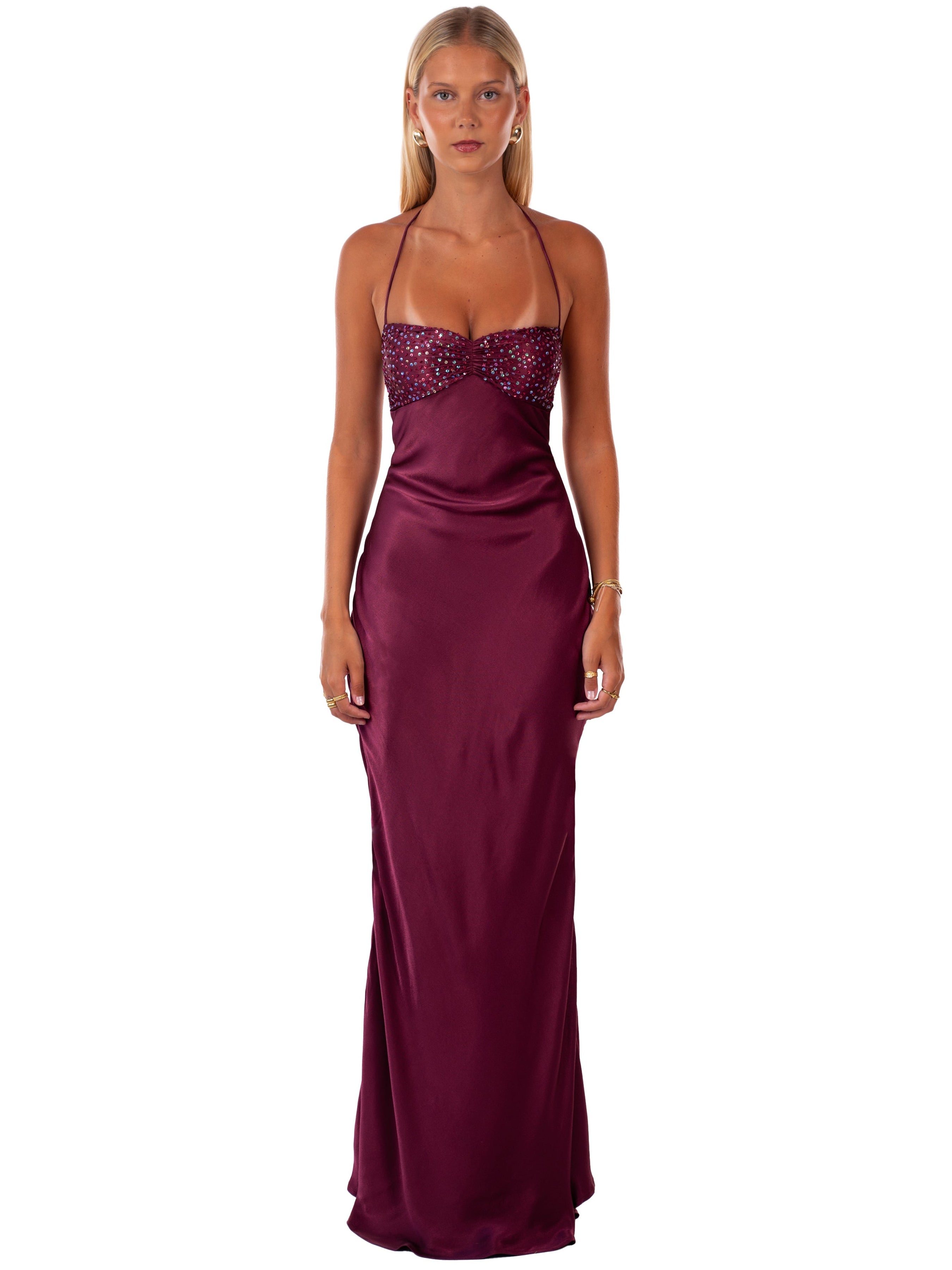 Jade Maxi in Berry