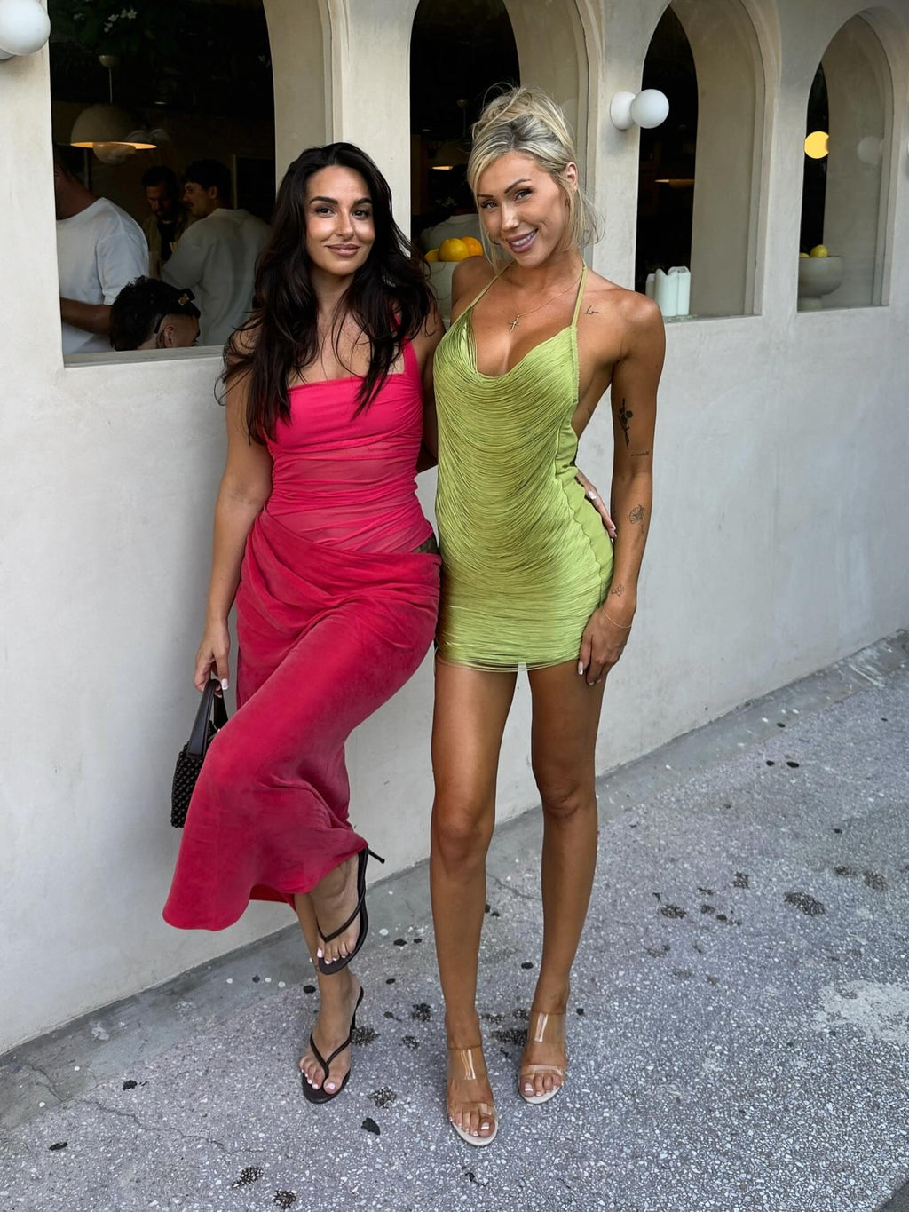 Gina Maxi in Red