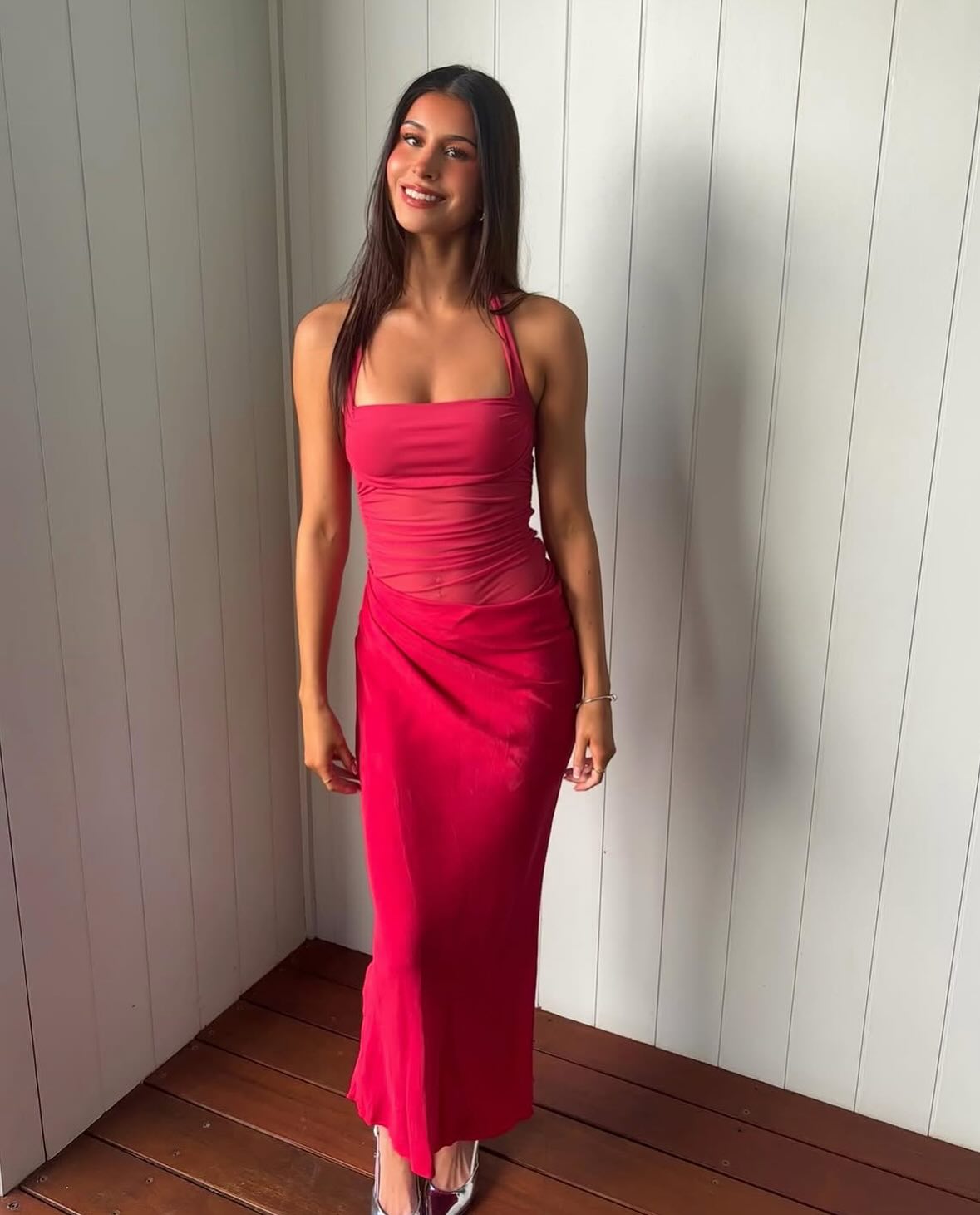 Gina Maxi in Red