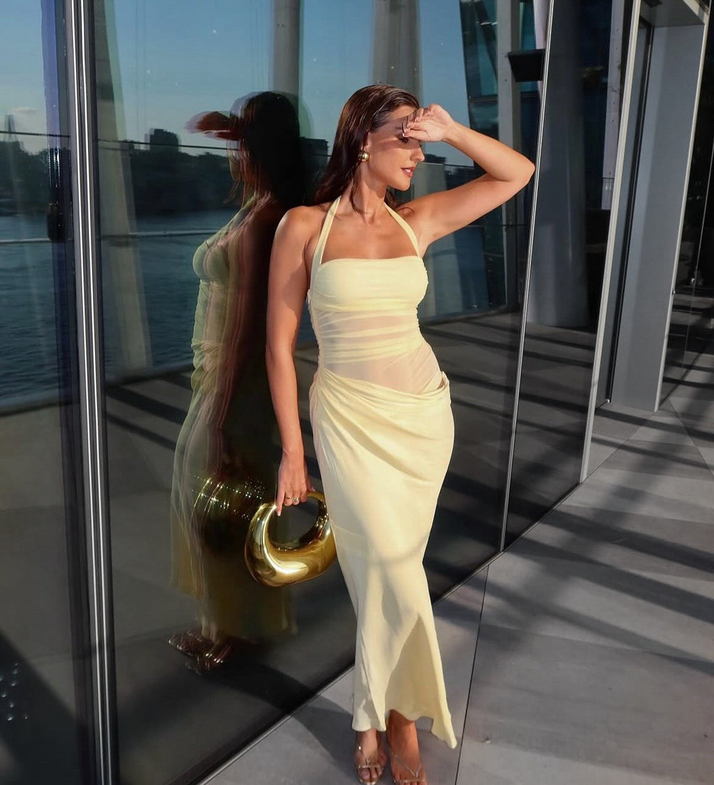 Gina Maxi in Yellow