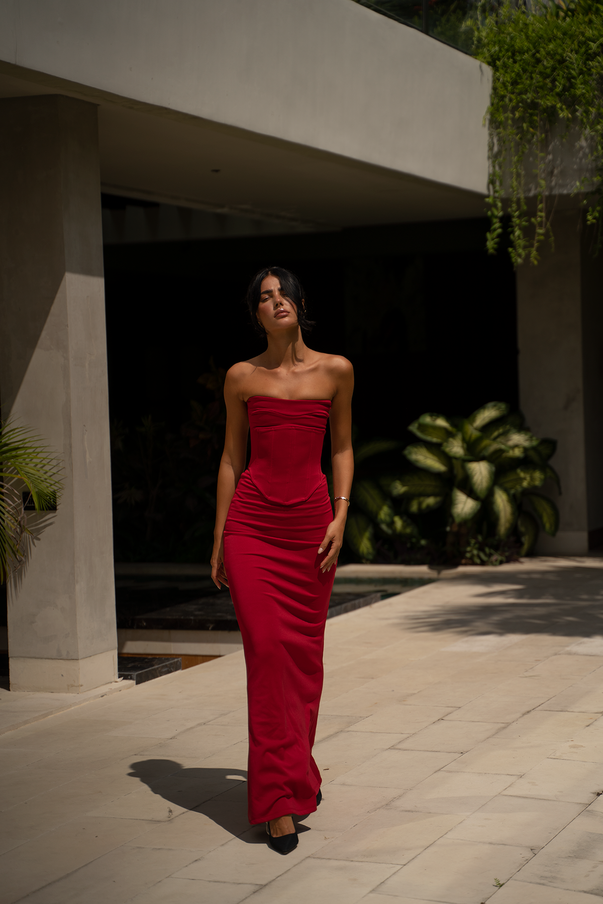 Louie Gown in Wine