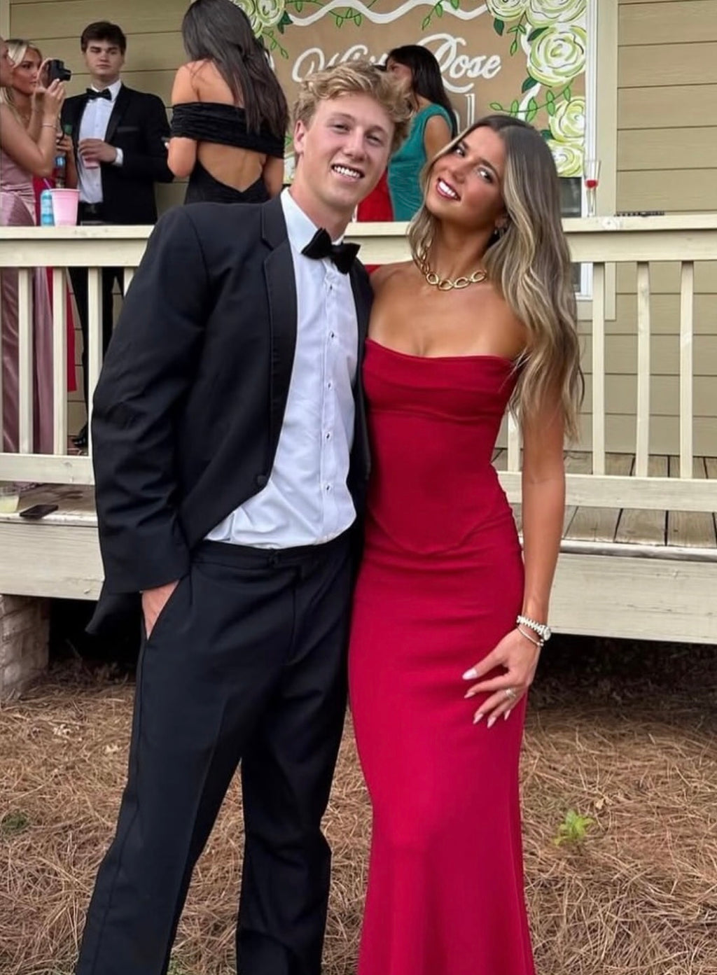 Louie Gown in Wine