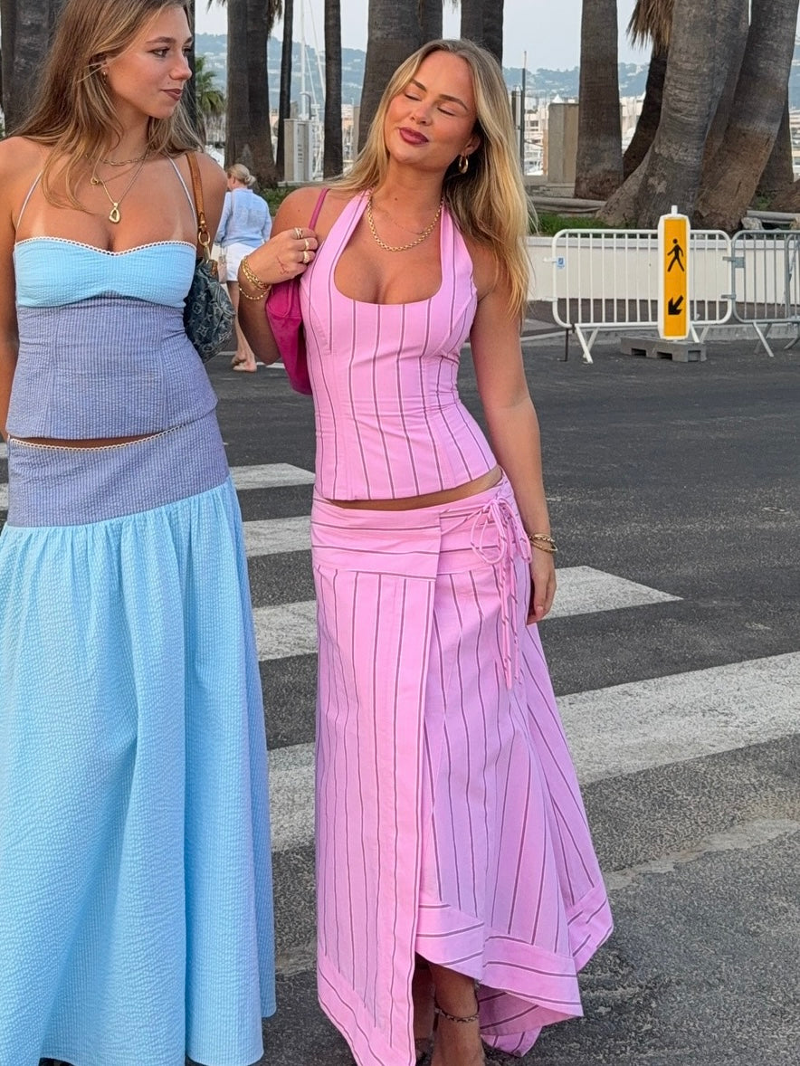 Sabrina Set in Sangria