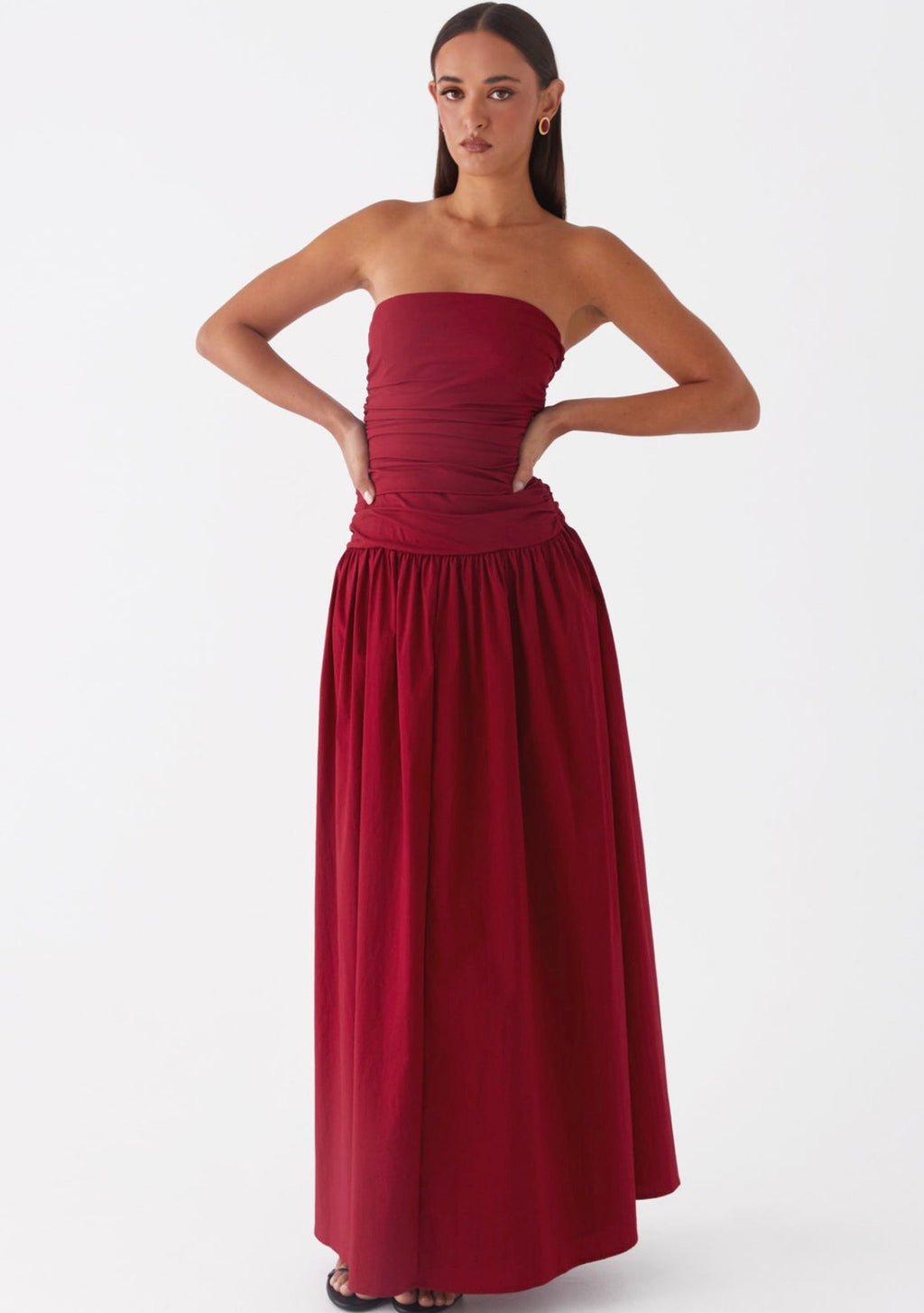 Carmel Maxi in Merlot
