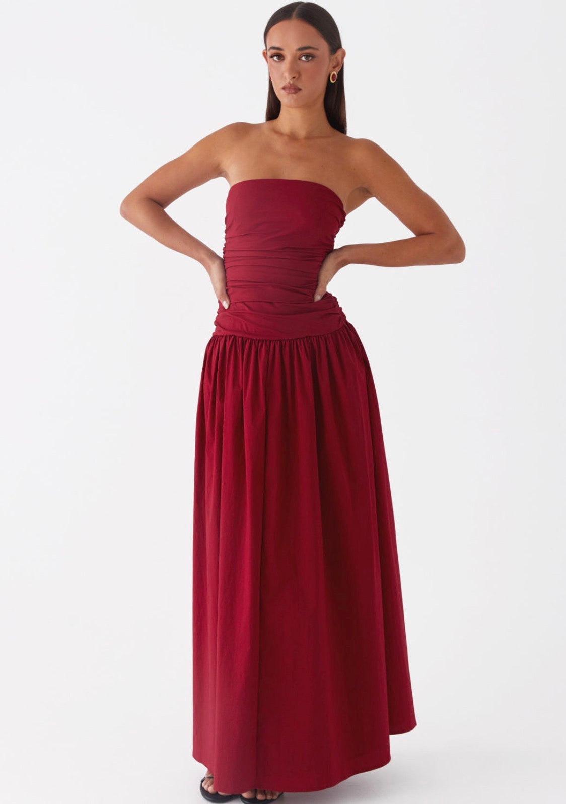 Carmel Maxi in Merlot