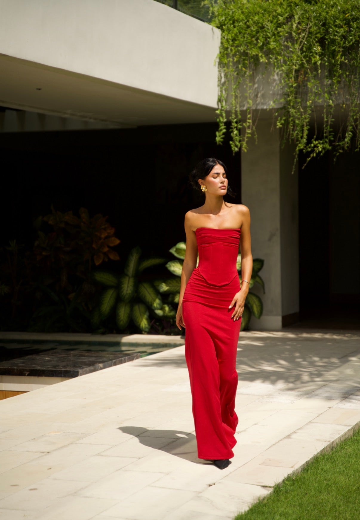 Louie Gown in Wine