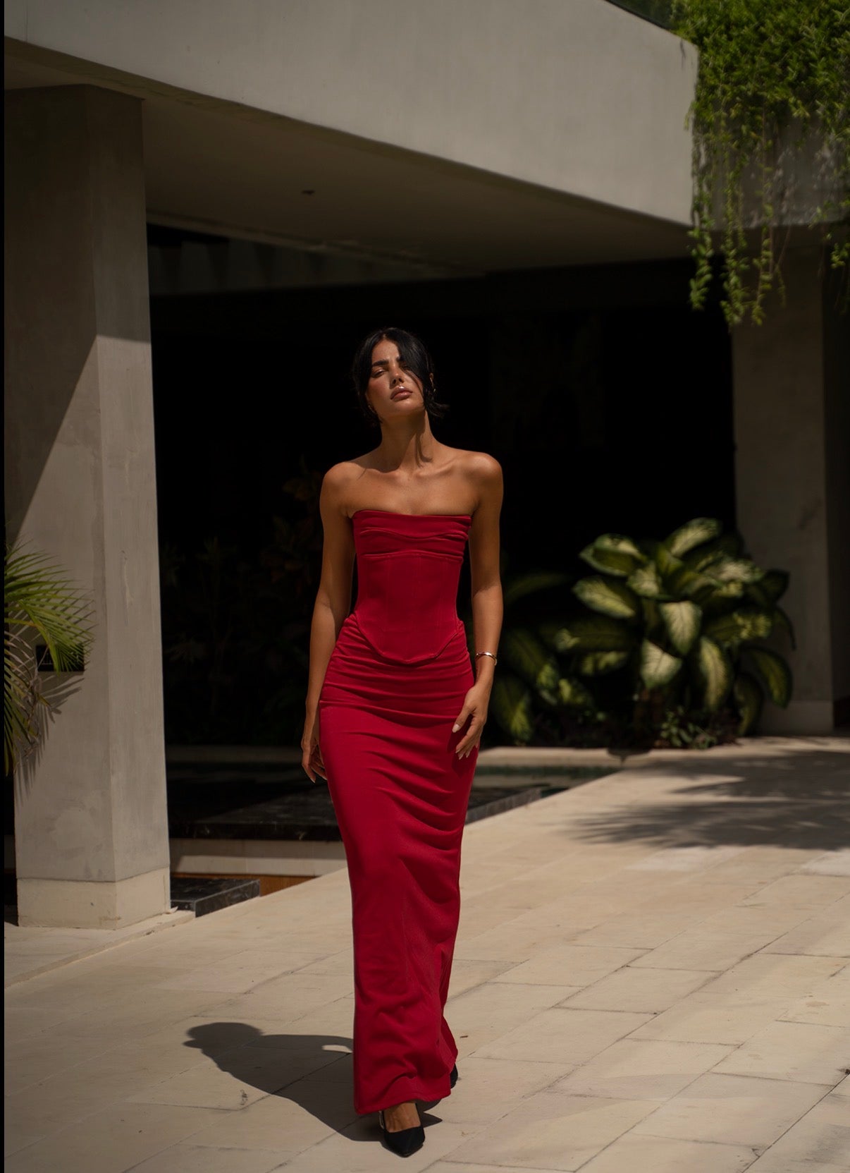 Louie Gown in Wine