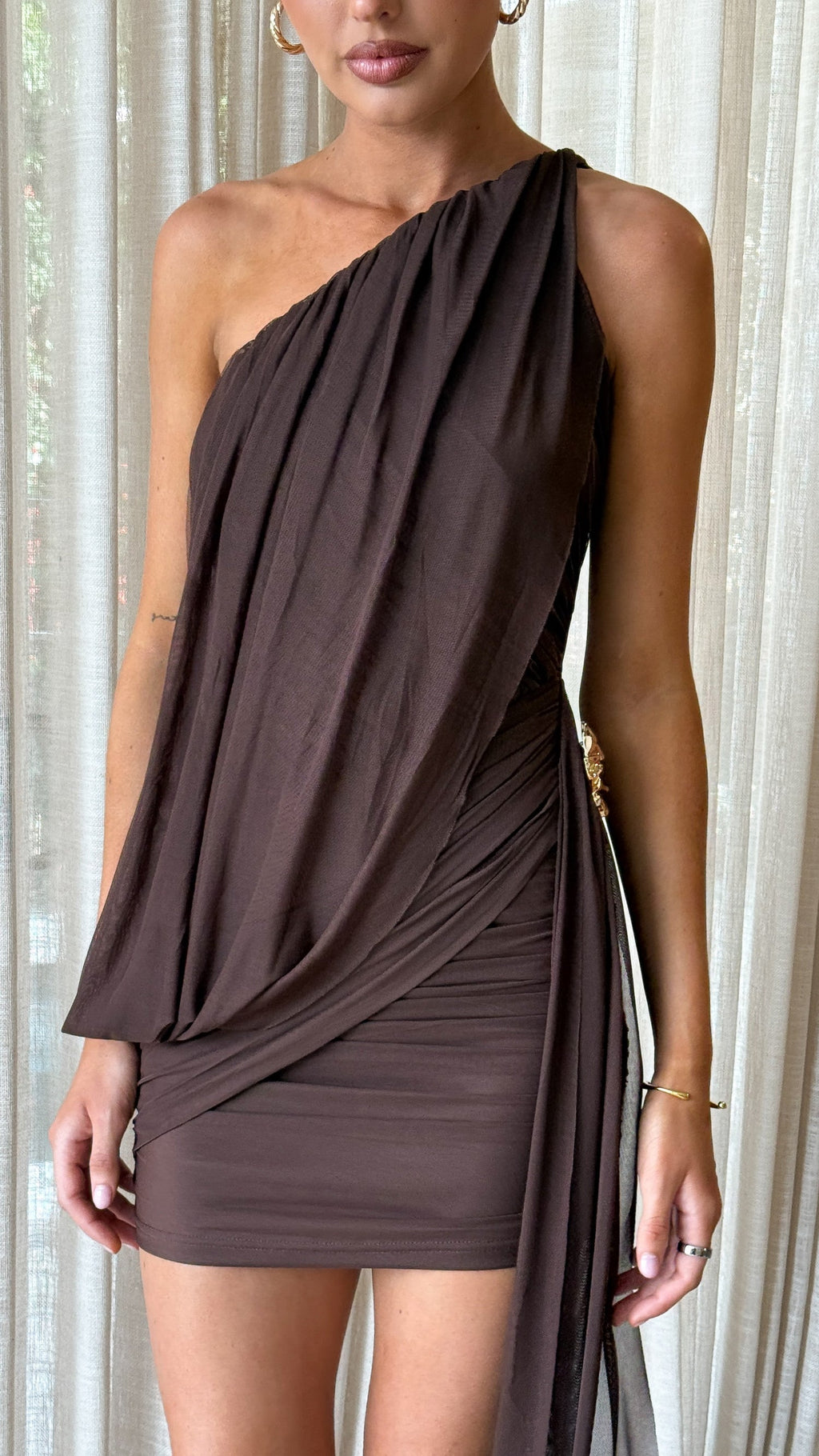 Anastacia Mini in Brown