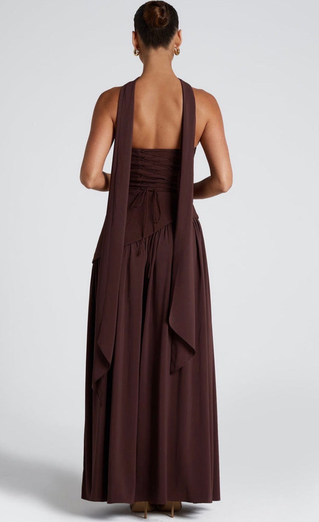 Maliyah Maxi in Brown