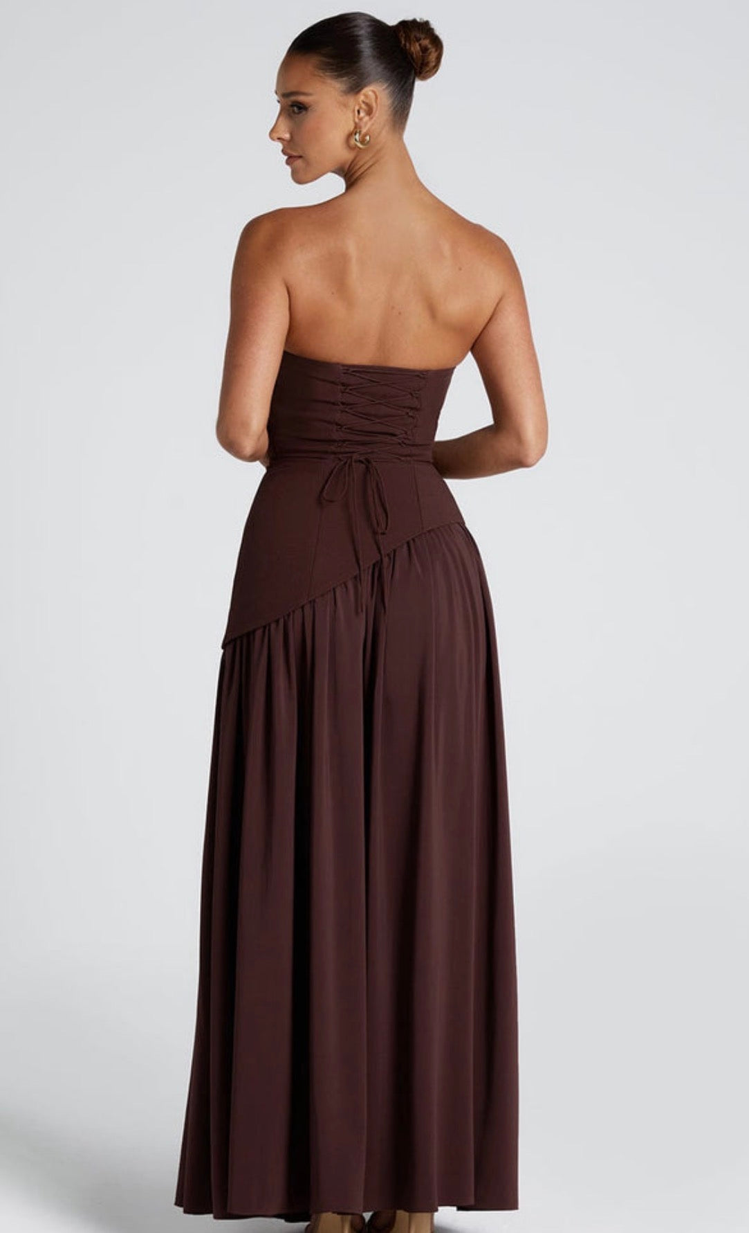 Maliyah Maxi in Brown