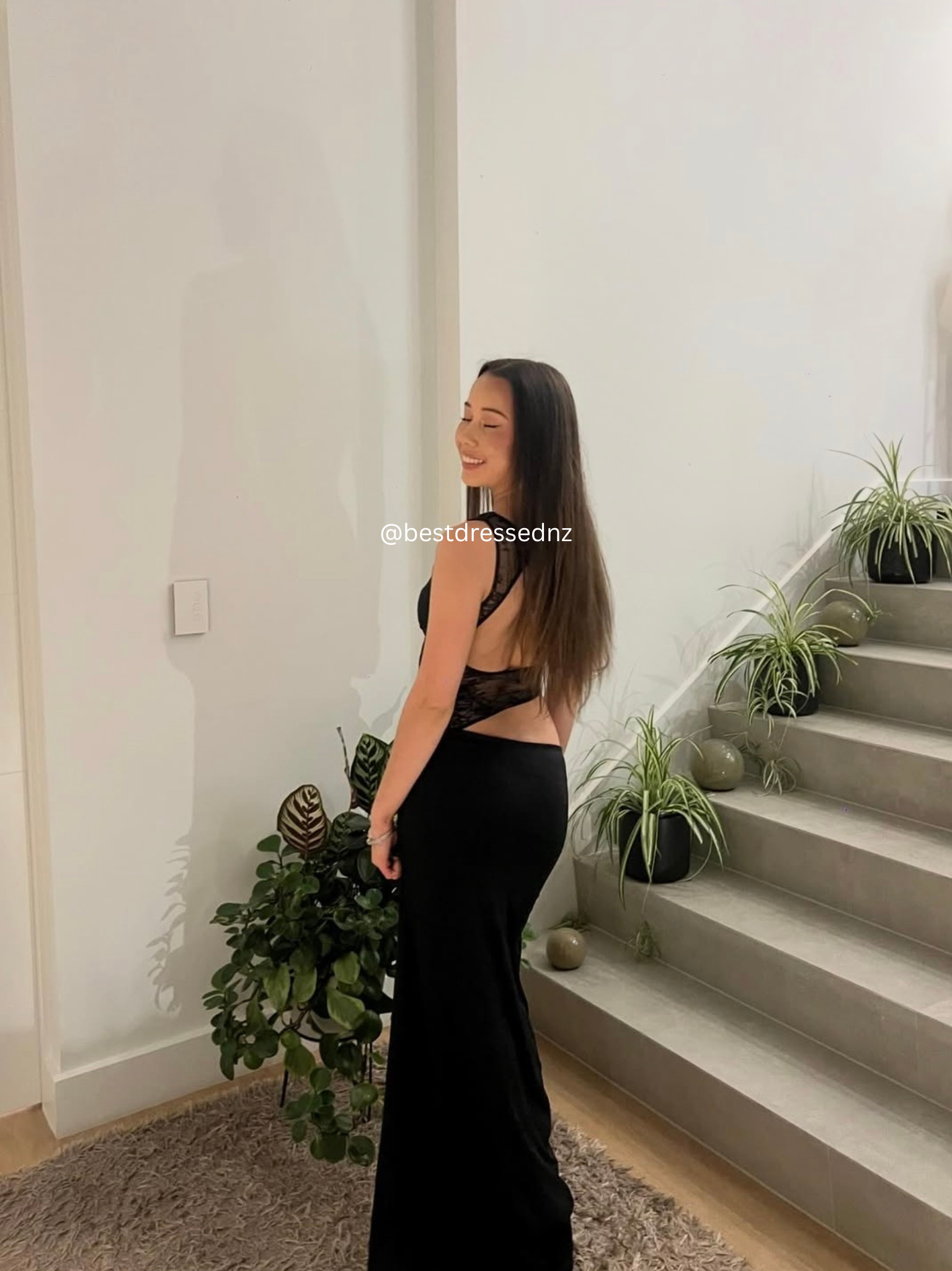 The Prophecy Maxi in Black