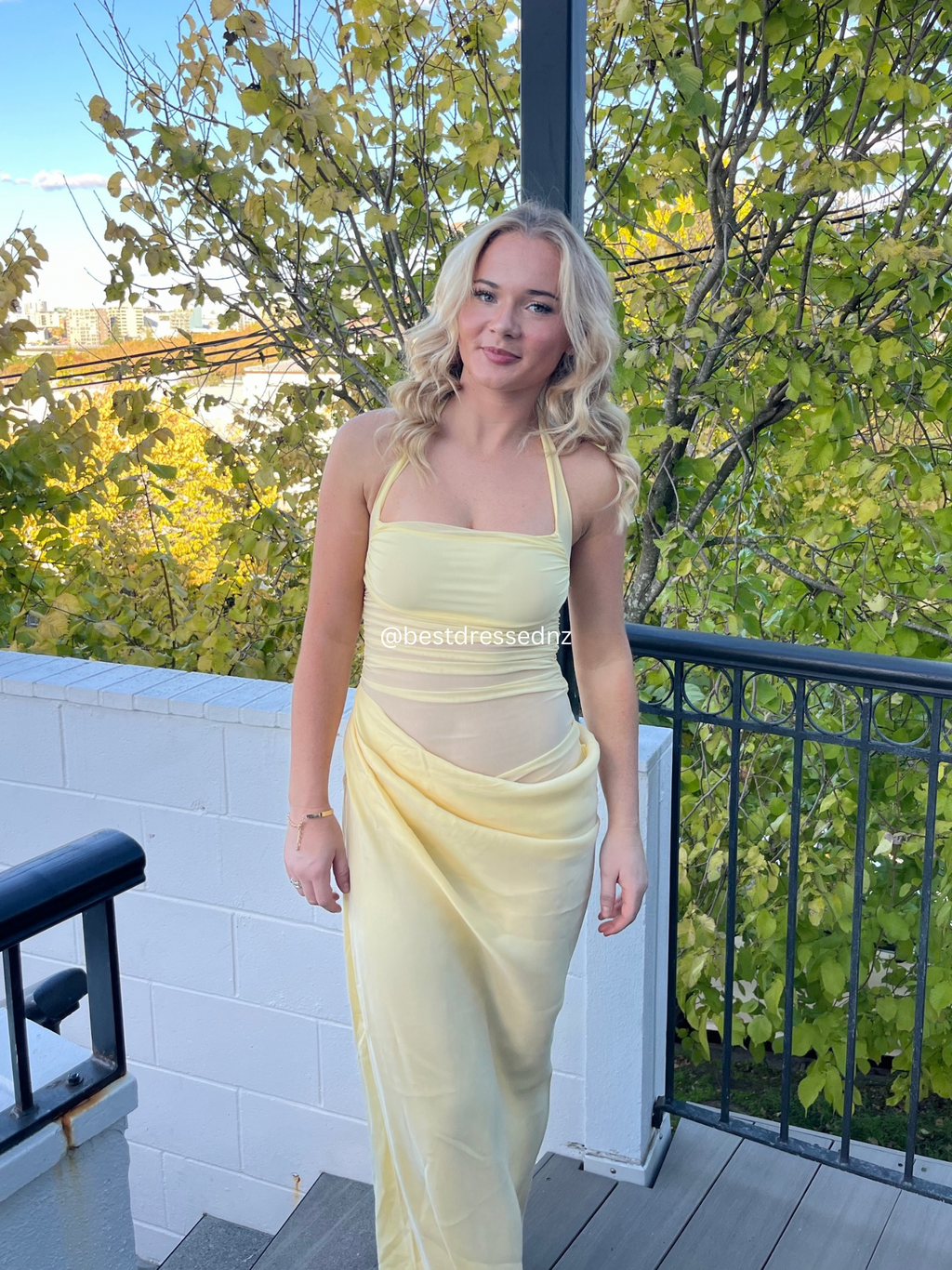 Gina Maxi in Yellow