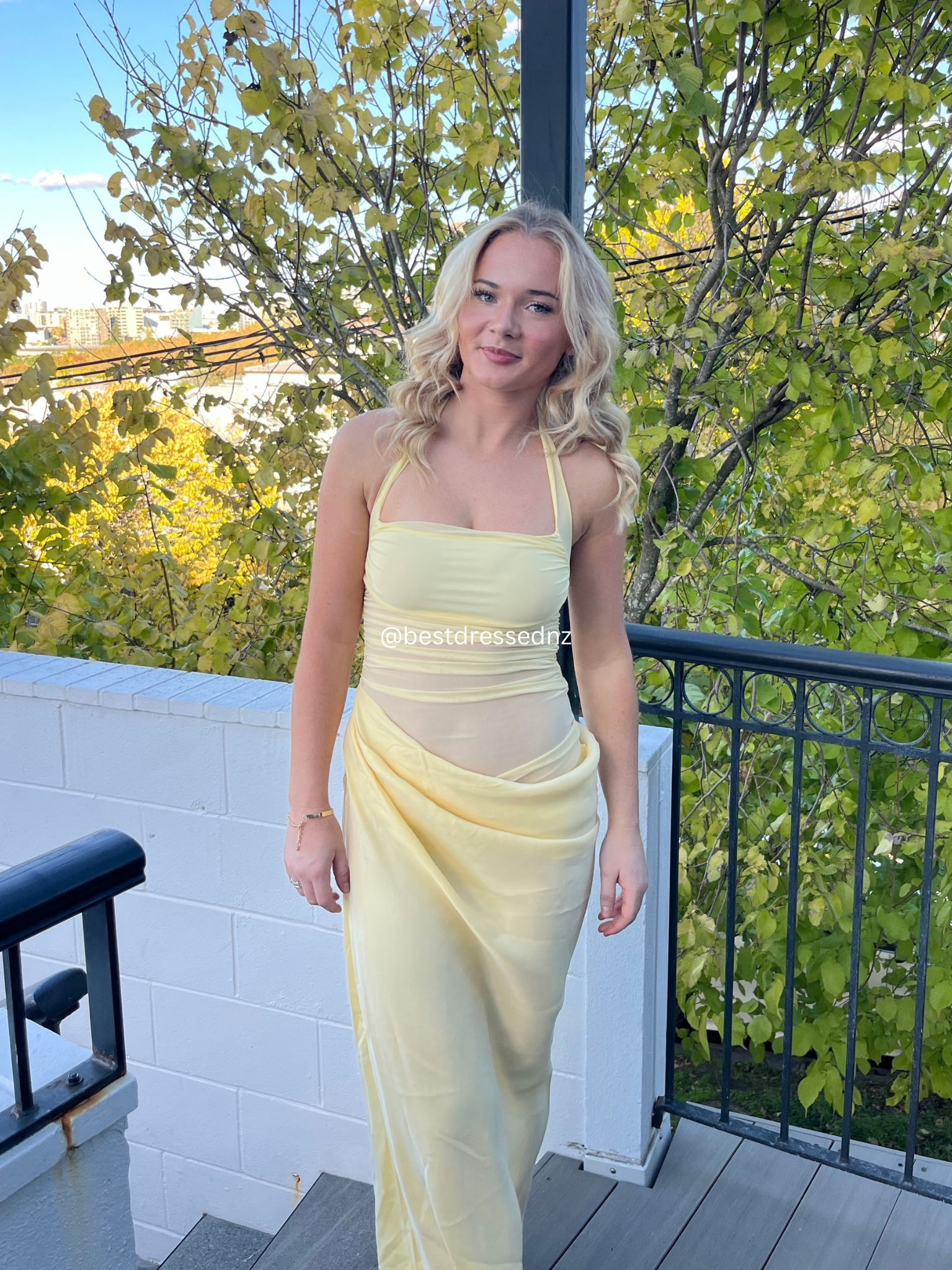 Gina Maxi in Yellow