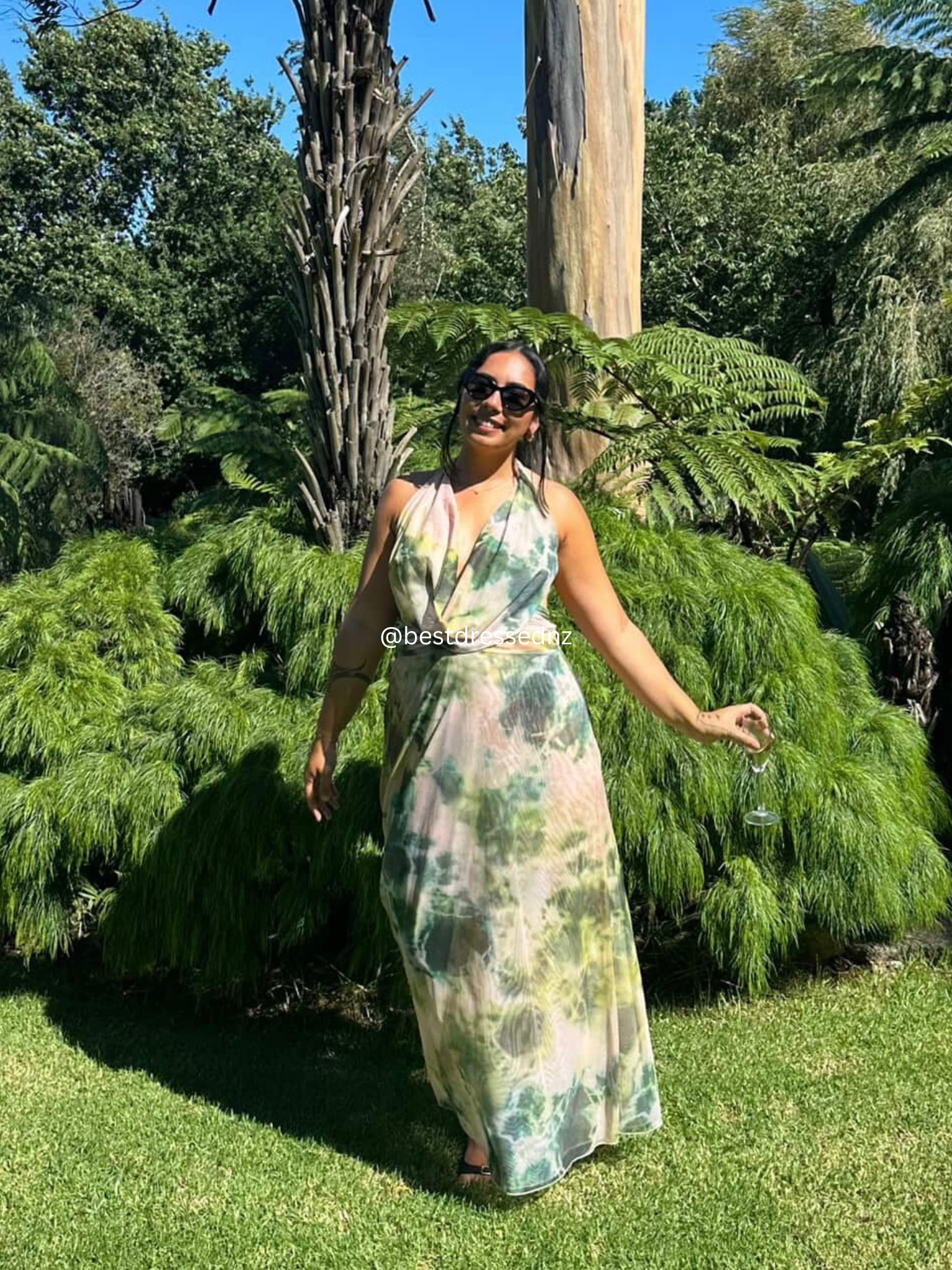 Elysia Mesh Maxi in Rainforest