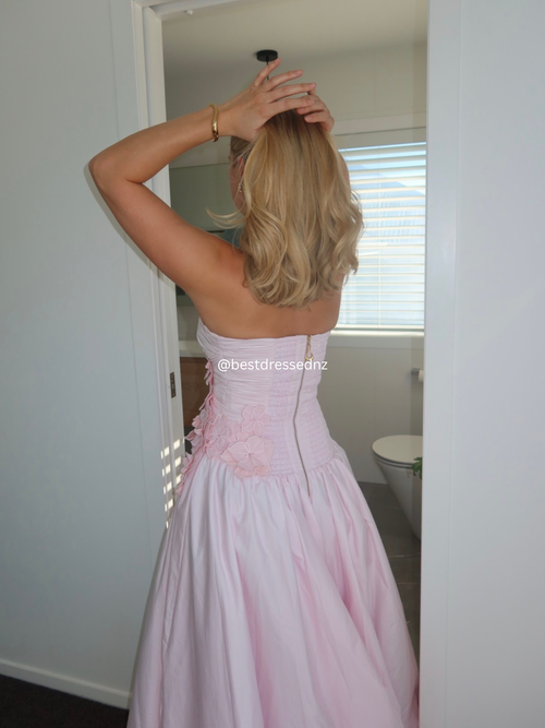 AJE Splendour Gown in Pastel Pink